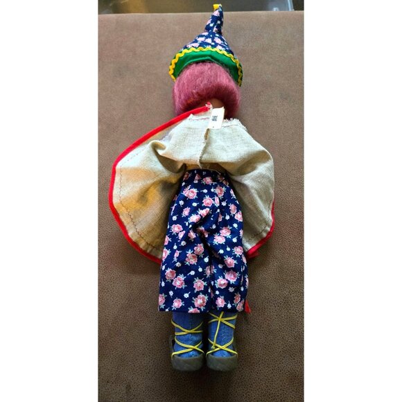 Vintage 21" Authentic Russian USSR Soviet Factory Doll Hypnotic Eyes Traditiona - Picture 6 of 10